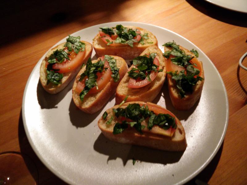 De bruschetta