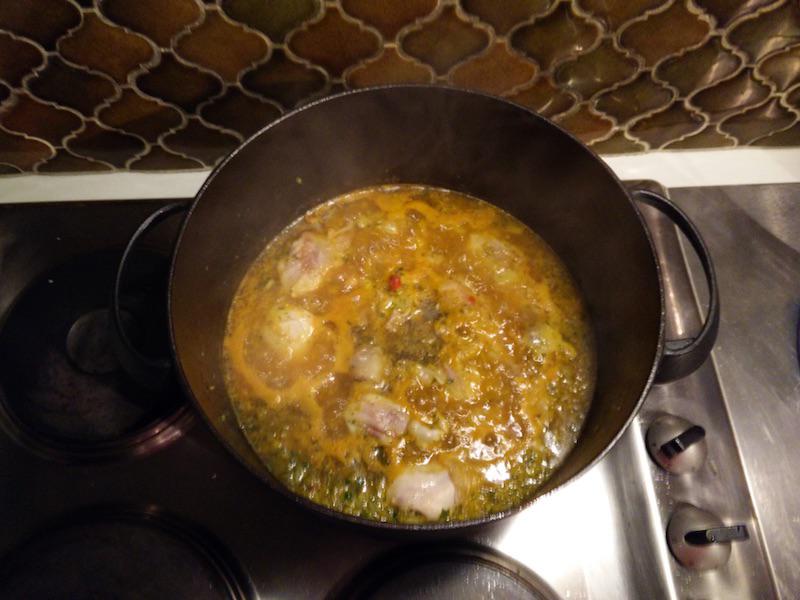 Kokende curry