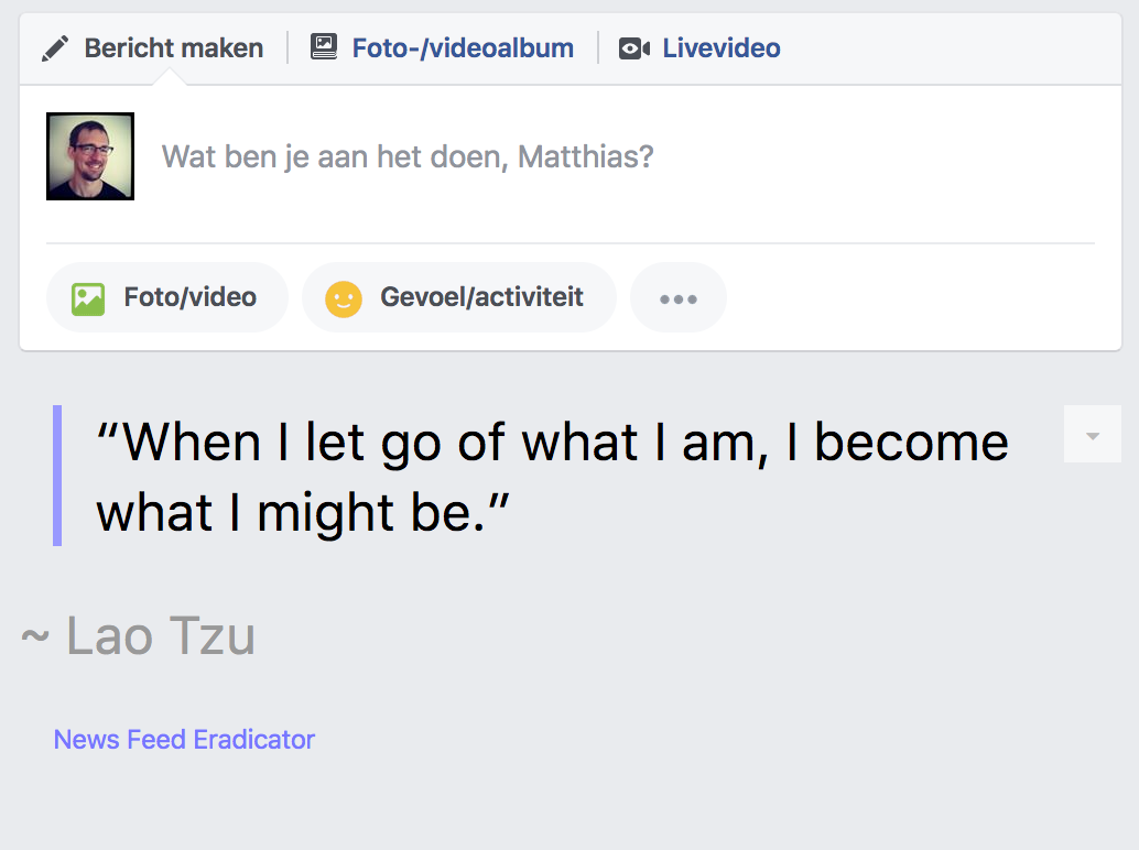 Bye Bye Facebook